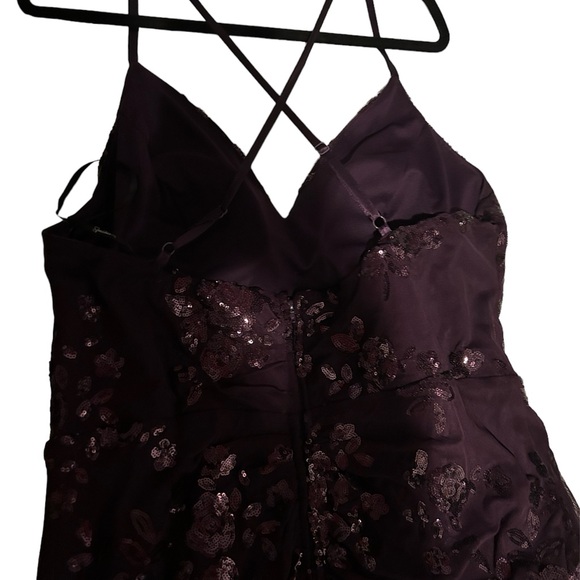 Speechless Purple Evening Dress - Picture 6 of 7